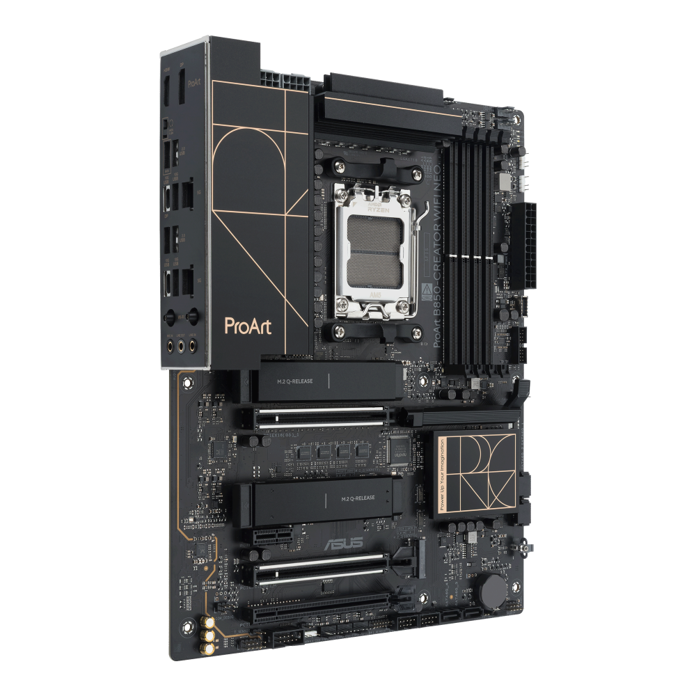 ASUS ProArt B850-CREATOR WIFI NEO ona plata, AM5, 2 x 5G LAN, ATX