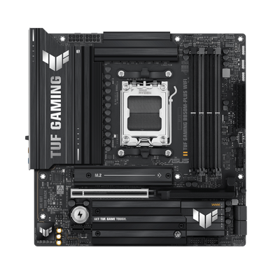 ASUS TUF GAMING B850M-PLUS WIFI ona plata, AM5, 3 ta M.2, Micro-ATX