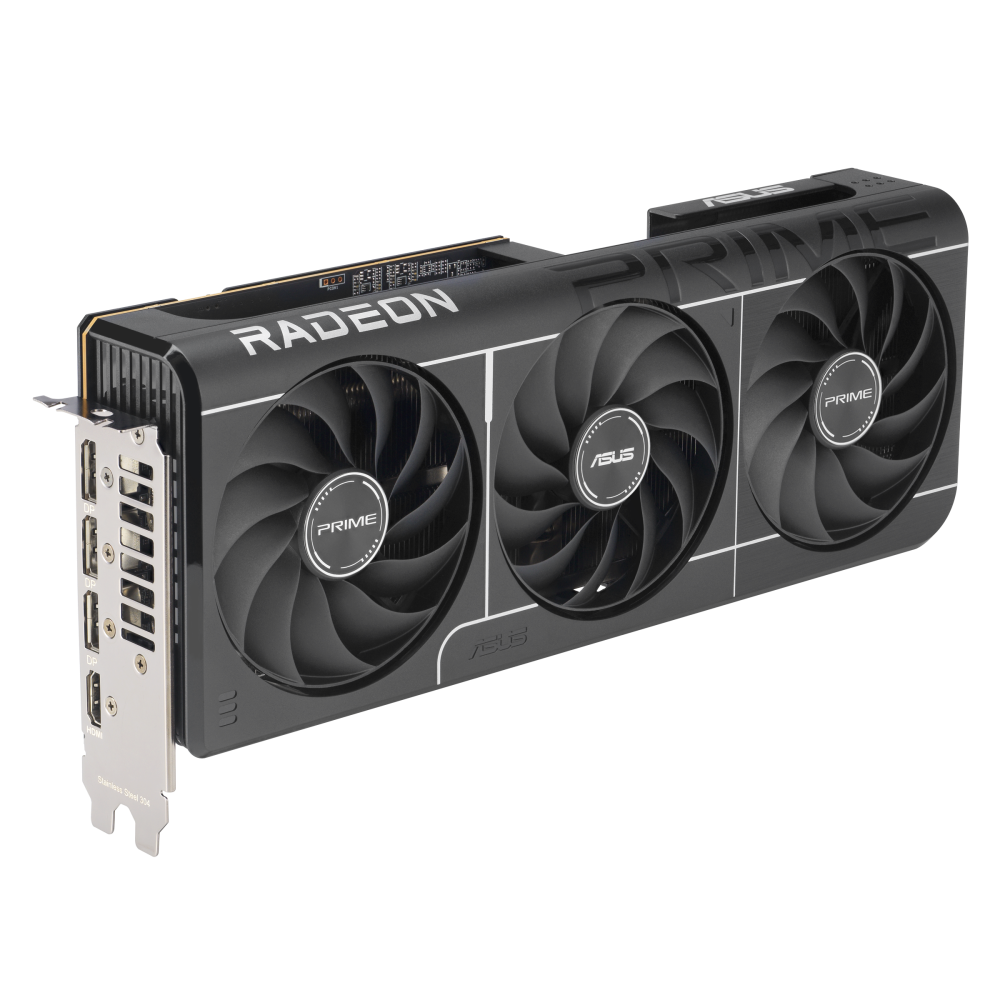 ASUS Prime Radeon RX 9070 EVO OC videokarta, 16 GB GDDR6